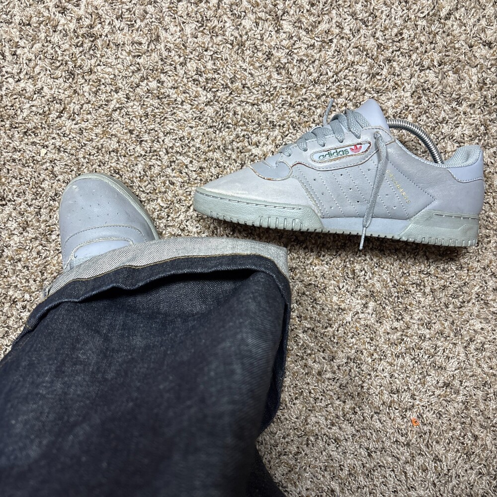 adidas Yeezy Powerphase Calabasas Gray 2017 Men's Size 8